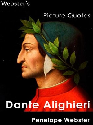 cover image of Webster's Dante Alighieri Picture Quotes